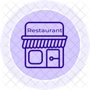 Restaurant Line Icon Icon