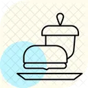 Restaurant Building Commercial Icon