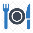 Fork Plate Knife Icon