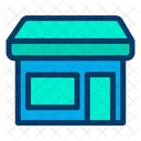 Hotel Building Construction Icon