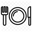Couverts Couverts En Argent Couteau Fourchette Icon