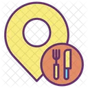 Mfast Food Pin Map Restaurant Location Fast Food Location Icon