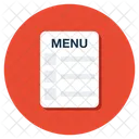 Restaurant Menu  Icon