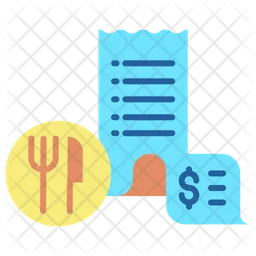 Restaurant Payment  Icon