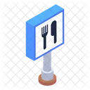 Restauranttafel Restaurantschild Strassentafel Symbol