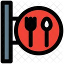 Restaurantschild  Symbol