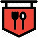 Restaurantschild  Symbol