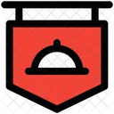 Restaurantschild  Symbol