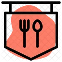 Restaurantschild  Symbol