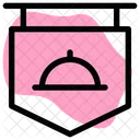 Restaurantschild  Symbol