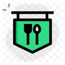 Restaurantschild  Symbol