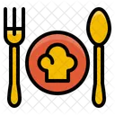 Kitchen Fork Spoon Icon