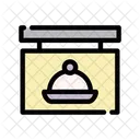 Restaurant Sign Board Icon
