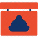 Restaurant Sign Board Icon