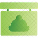 Restaurant Sign Board Icon