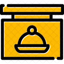 Restaurant Sign Board Icon