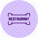 Restaurant Sign Restaurant Sign Icon