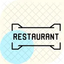 Restaurant Sign Restaurant Sign Icon