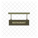 Restaurant Signboard Signboard Restaurant Icon