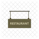 Restaurant Signboard Signboard Restaurant Icon