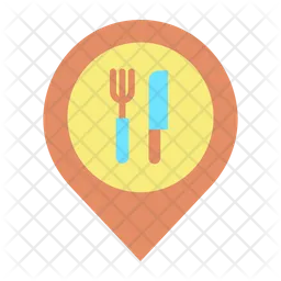 Restaurantstandort  Symbol