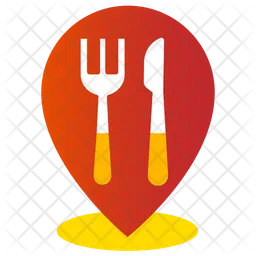 Restaurantstandort  Symbol