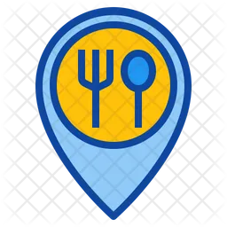 Restaurantstandort  Symbol