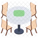 Restaurant Table Hotel Table Dining Icon