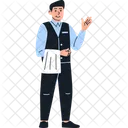 Server Waiter Restaurant Icon