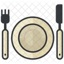 Restaurante Cena Utensilio Icono