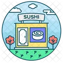 Restaurante De Sushi Casa De Comida Lanchonete Icon