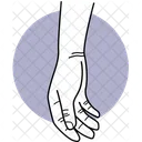 Resting Hand Resting Fingers Icon