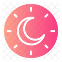 Descanso Noite Hora Ícone