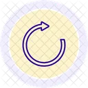 Restore Color Circle Icon Icon