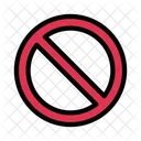 Restricted Ban Block Icon