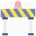 Restricted Area Stop Barrier Symbol