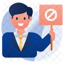 Restricted Employee  Icon