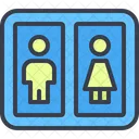 Restroom Toilet Woman Icon