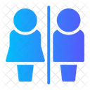 Restroom Sign Symbol 아이콘