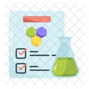 Resultado dos testes  Ícone