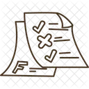 Résultat d'éxamen  Icône