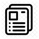 Resume Document File Icon