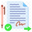 Resume Paper Document Icon