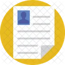 Folder File Resume Icon