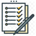 Resume Notes List Icon