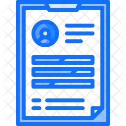 Resume  Icon