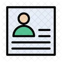 Resume Cv File Icon