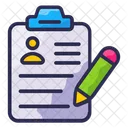 Cv Document Business Icon