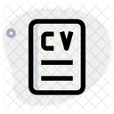 Resume Cv Employee Resume Icon