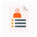 Resume Document Business Icon